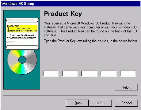 Upgrade Windows 98se